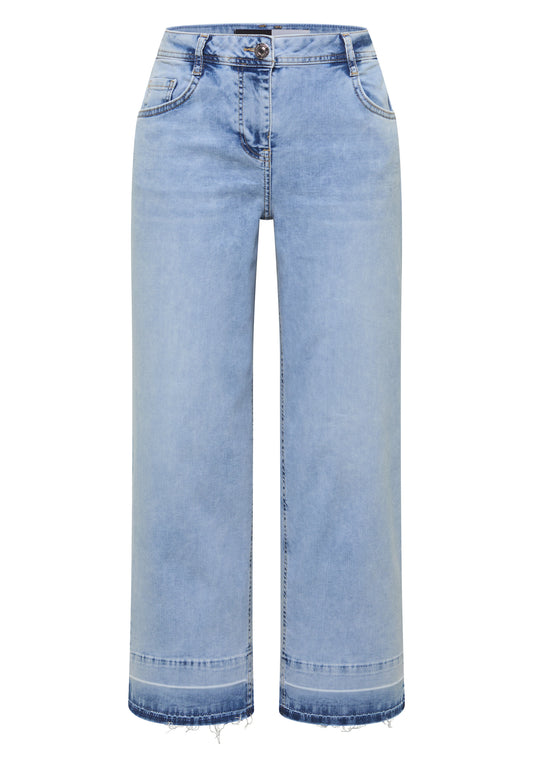 7/8 Wide Leg Jeans im Loose Fit