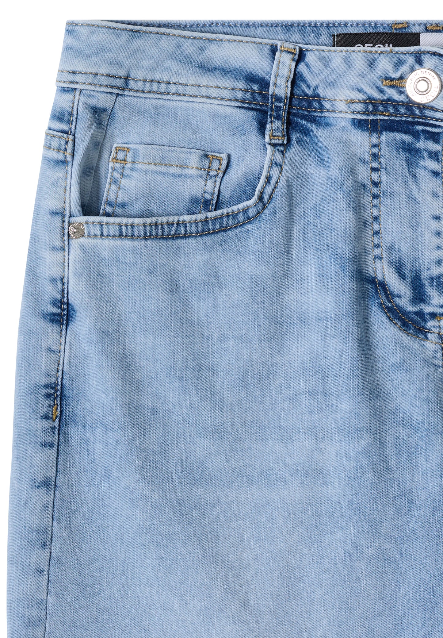 7/8 Wide Leg Jeans im Loose Fit