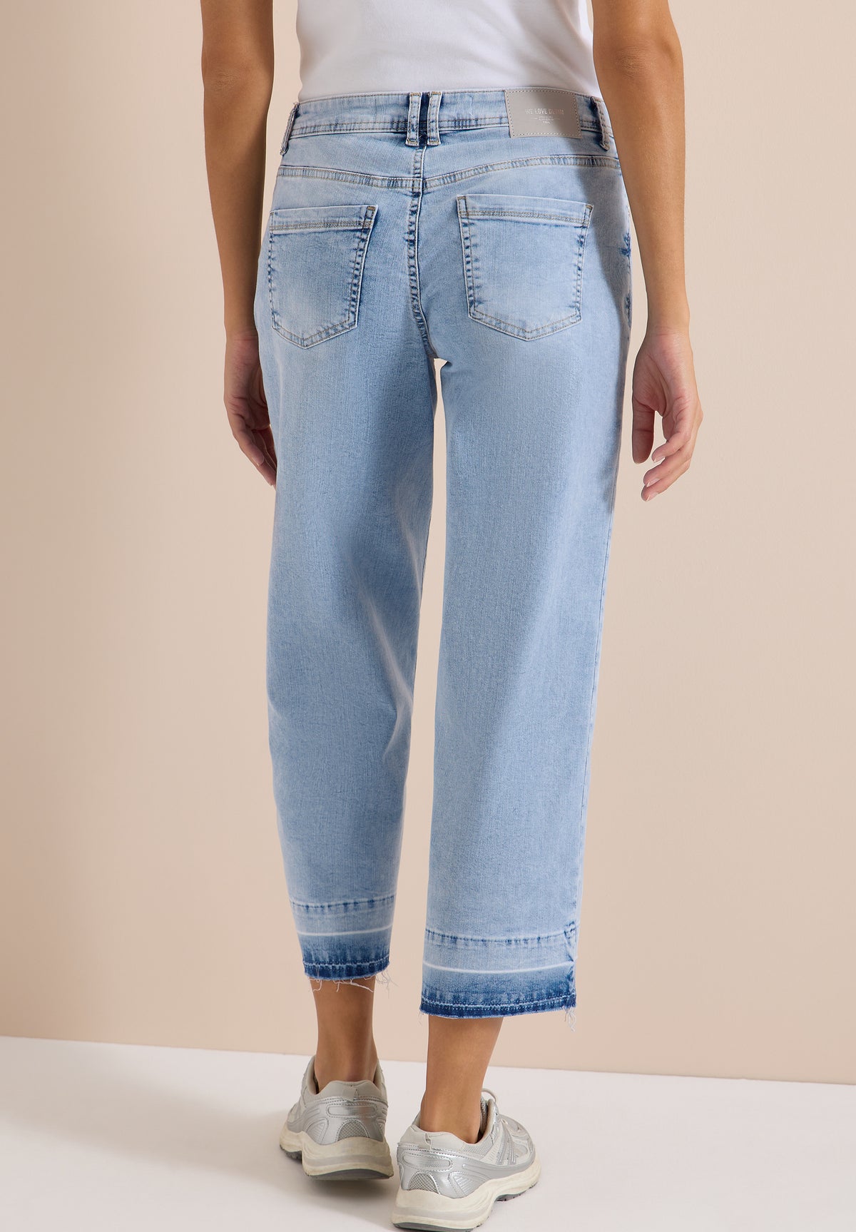 7/8 Wide Leg Jeans im Loose Fit
