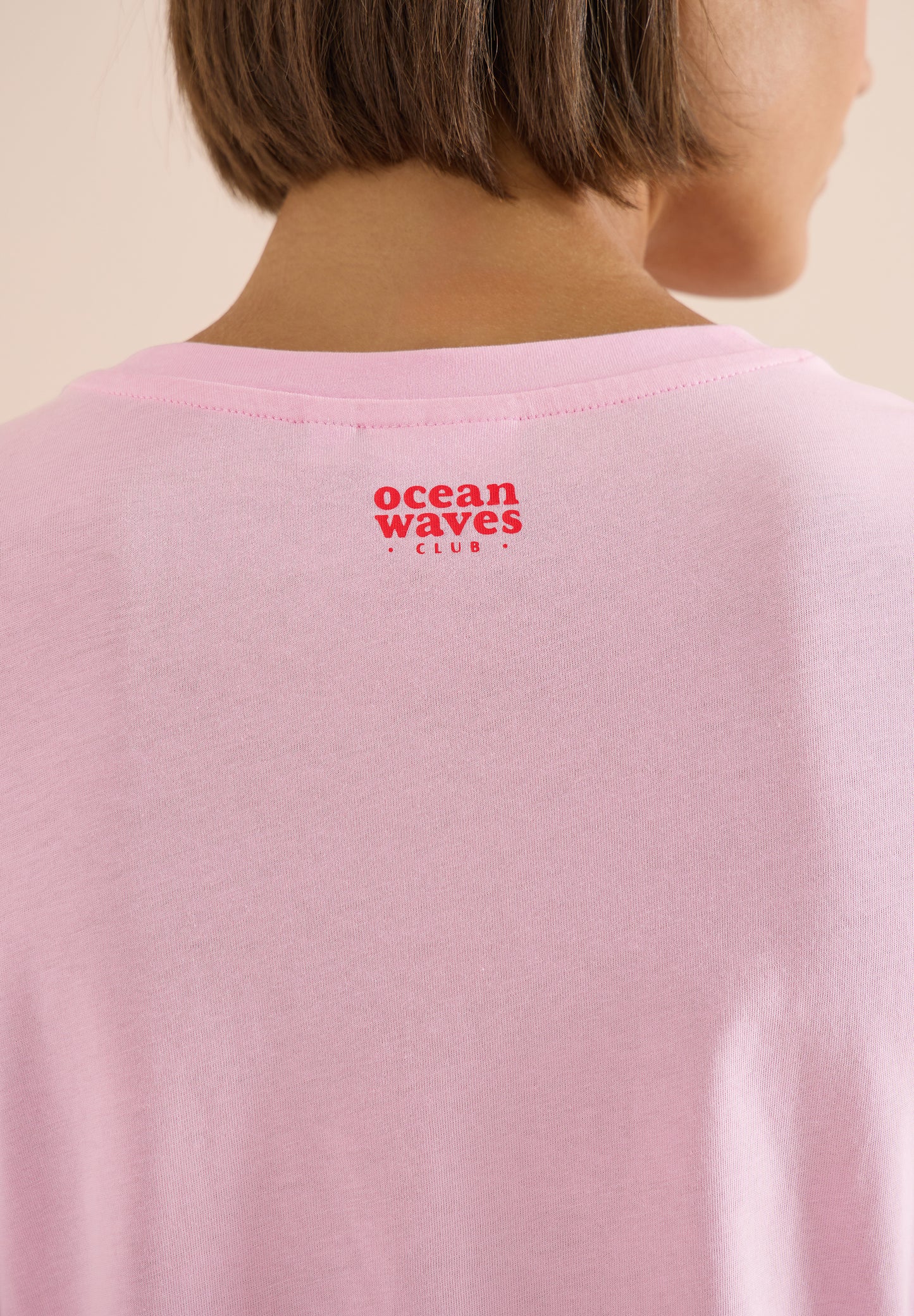 Shirt mit Rundhals und maritimem Print