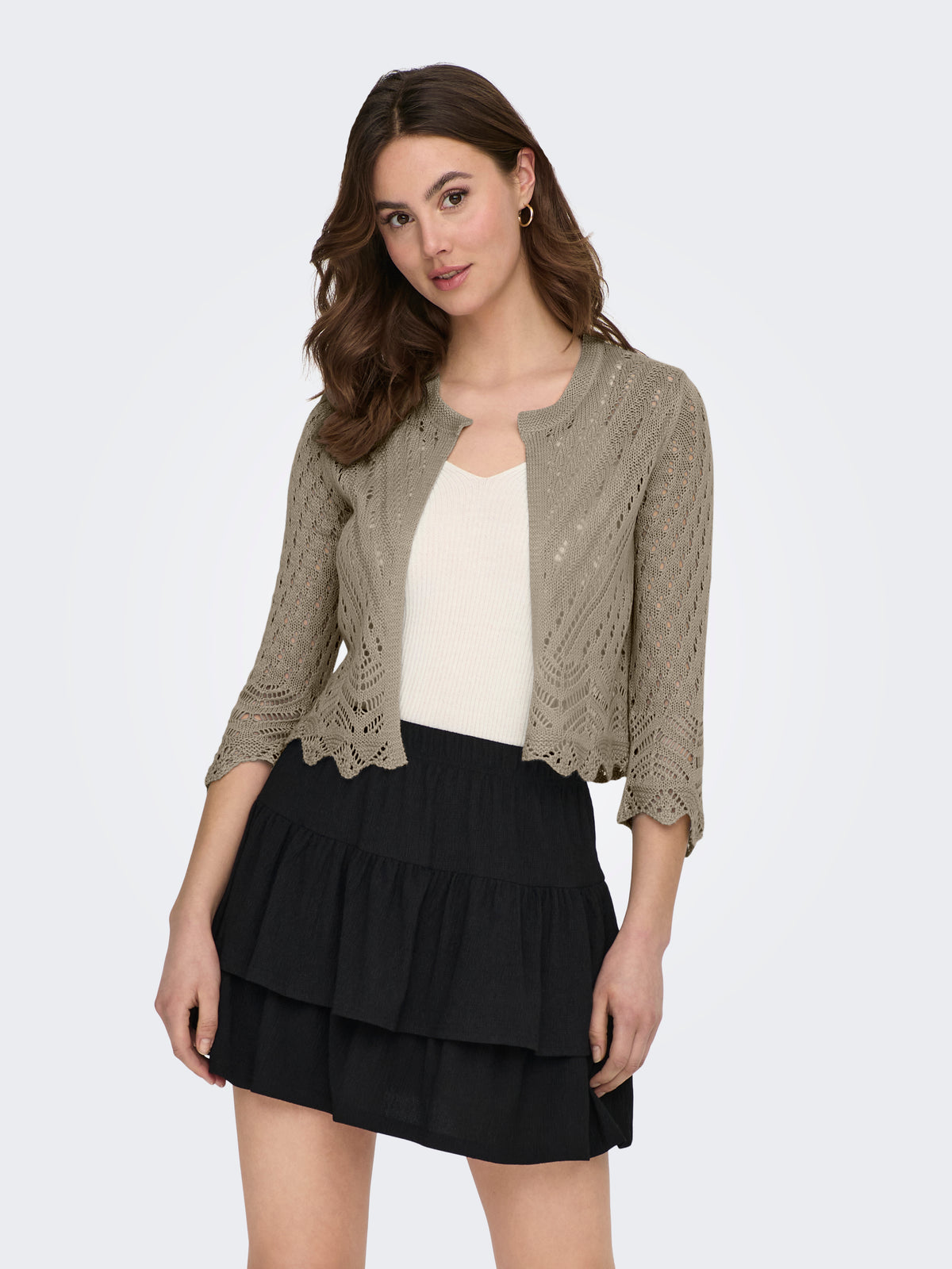JDYSUN 3/4 CROPPED CARDIGAN KNT NOOS