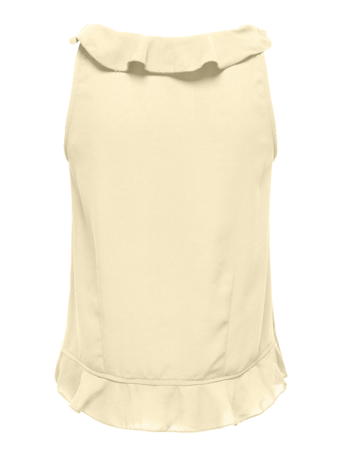 ONLMONET S/L FLOWY V-NECK RUFFLE TOP WVN