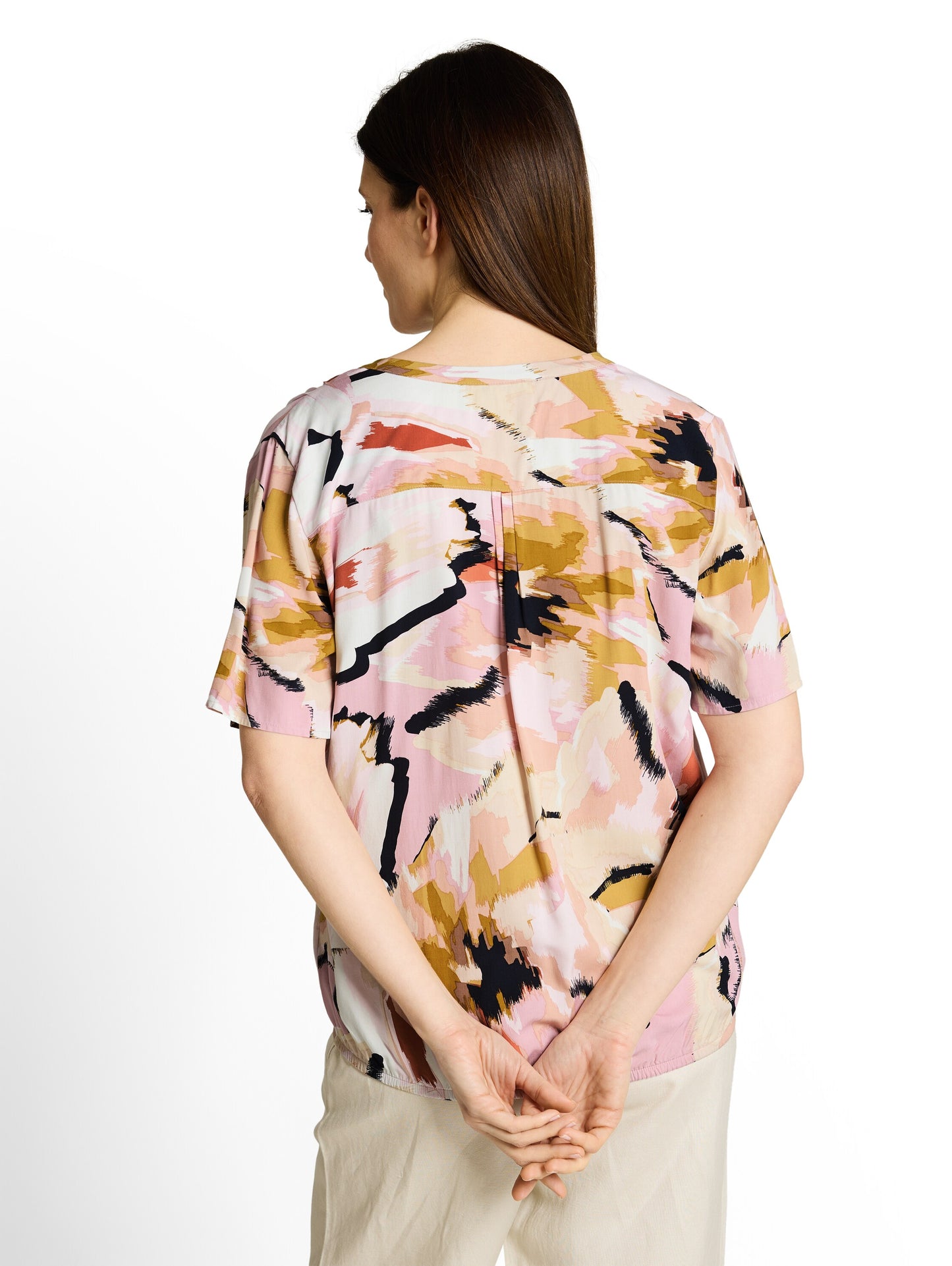 Bluse mit Muster