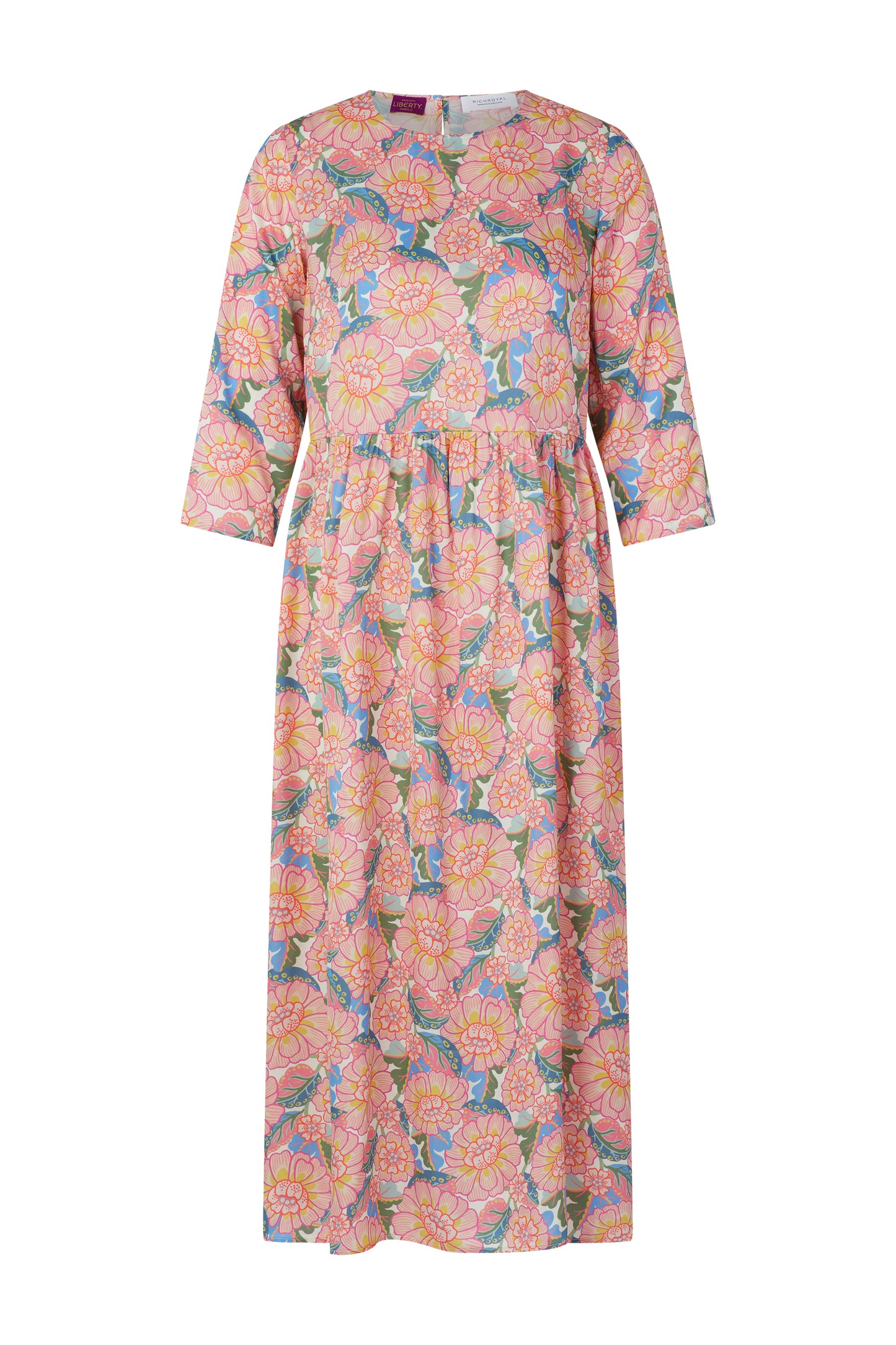 Printed Midi Dress