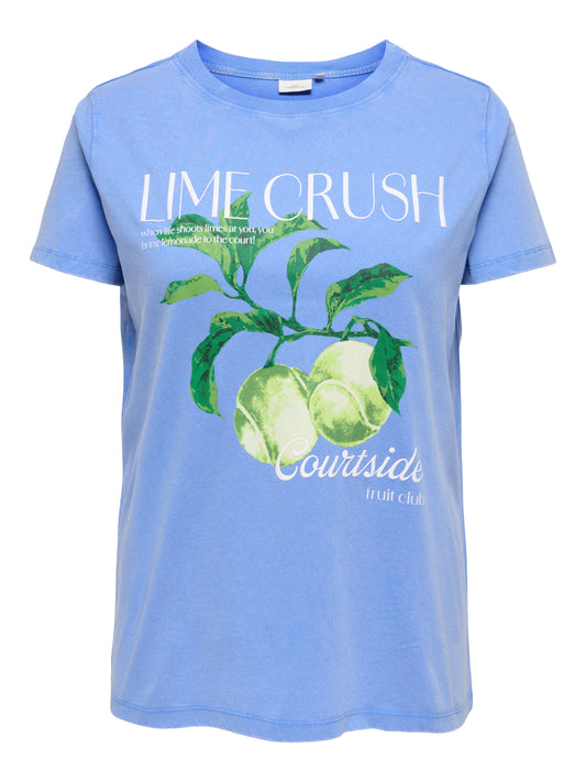 CARSHANIA S/S PRINT REG TOP JRS