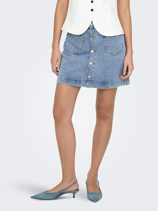 ONLAMAZING HW SKIRT TAI DNM NOOS