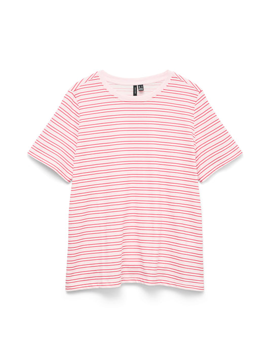 VMPAULINA STRIPE SS T-SHIRT JRS NOOS