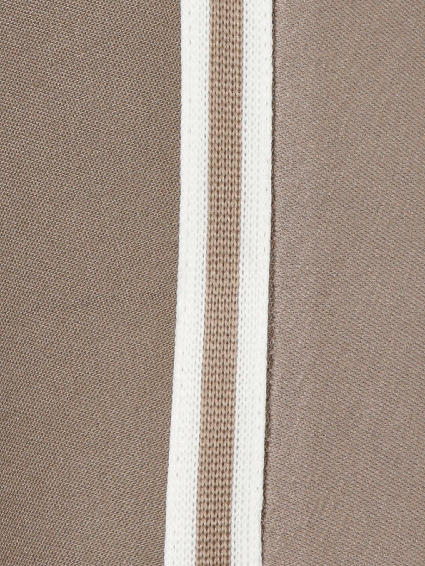 Bluse V-Ausschnitt ohne Arm Materialmix
