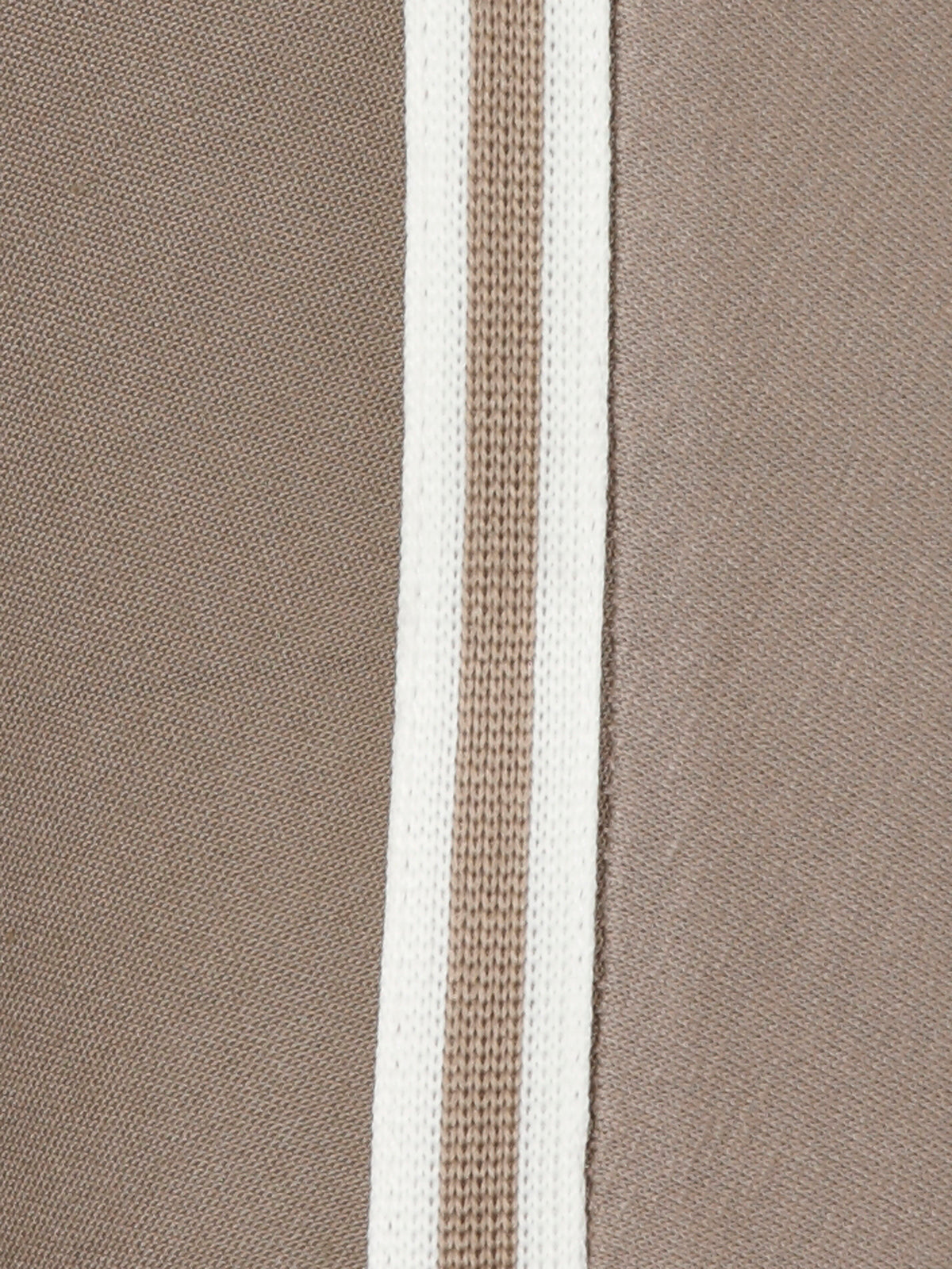 Bluse V-Ausschnitt ohne Arm Materialmix