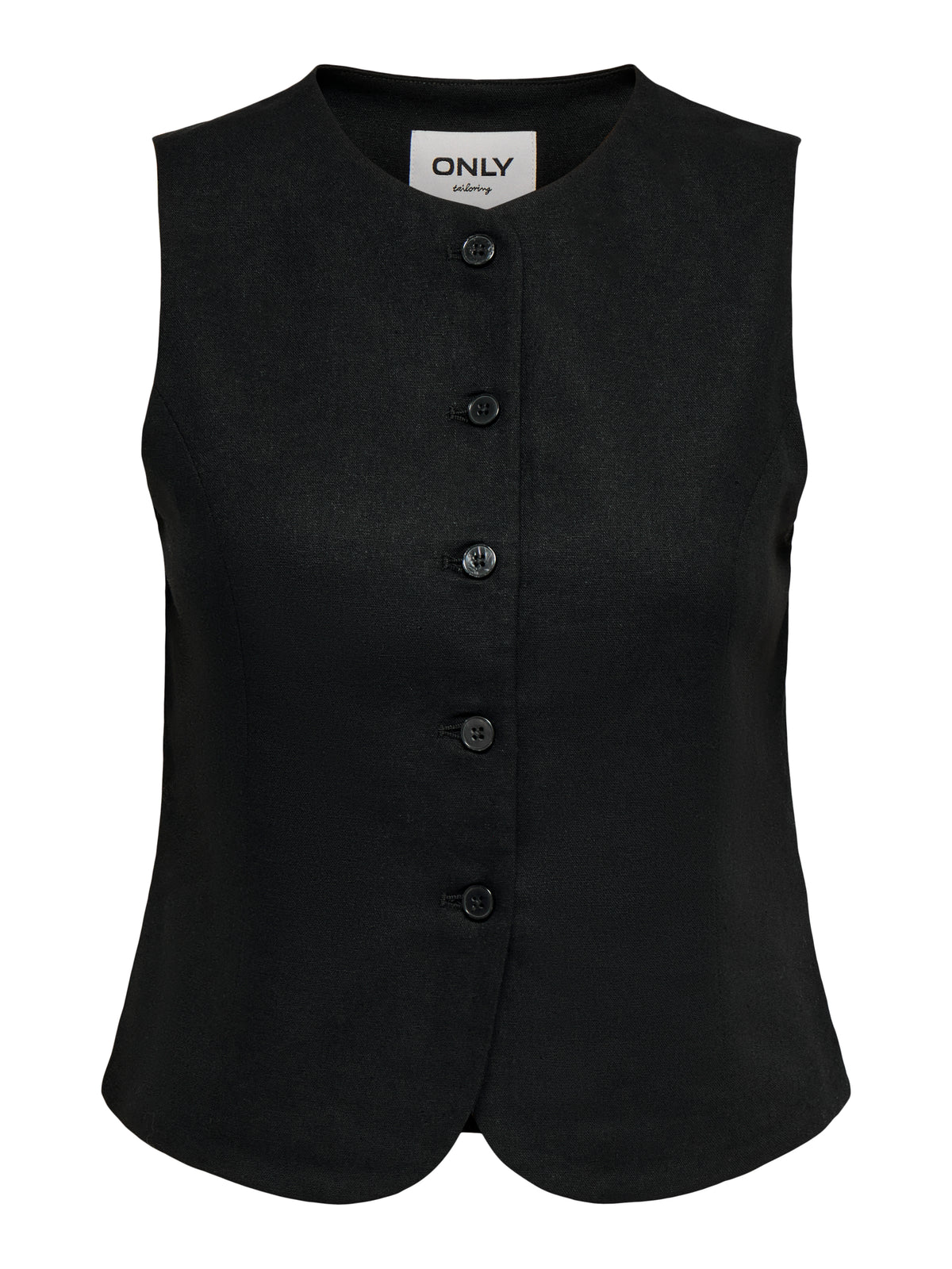 ONLGOA S/L LINEN BL WAISTCOAT CC TLR