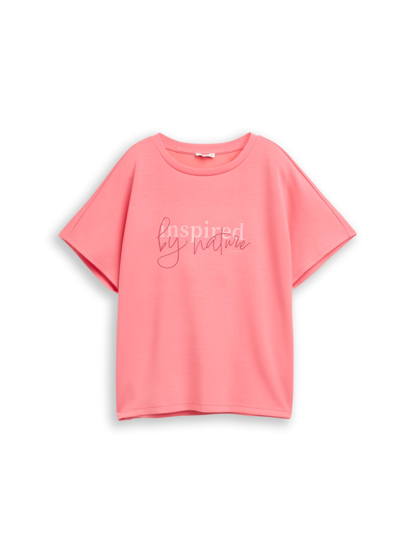 Loose Fit Scuba T-Shirt mit Print