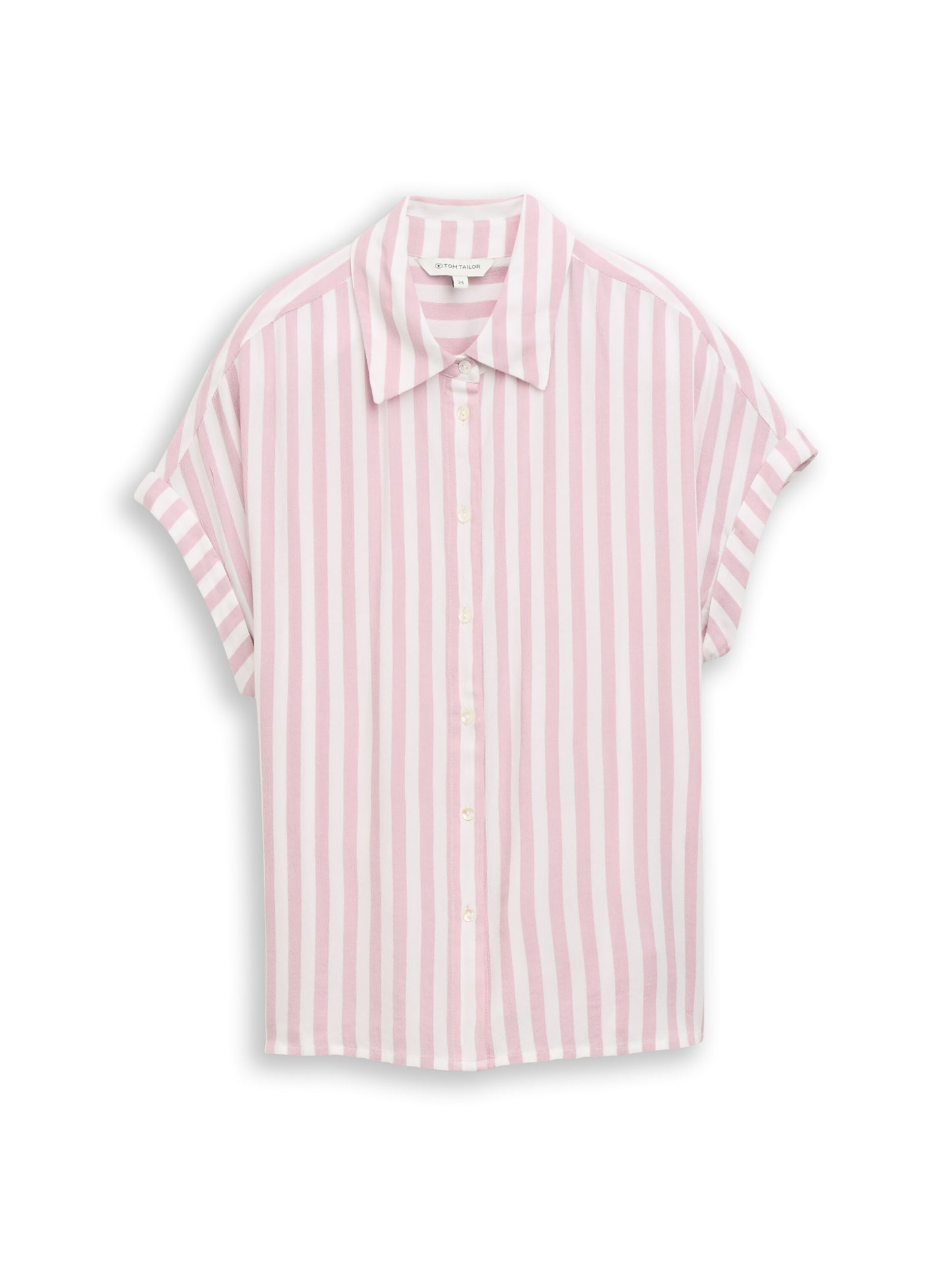 Loose Fit Bluse mit Streifen