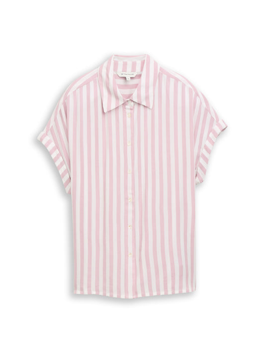 Loose Fit Bluse mit Streifen