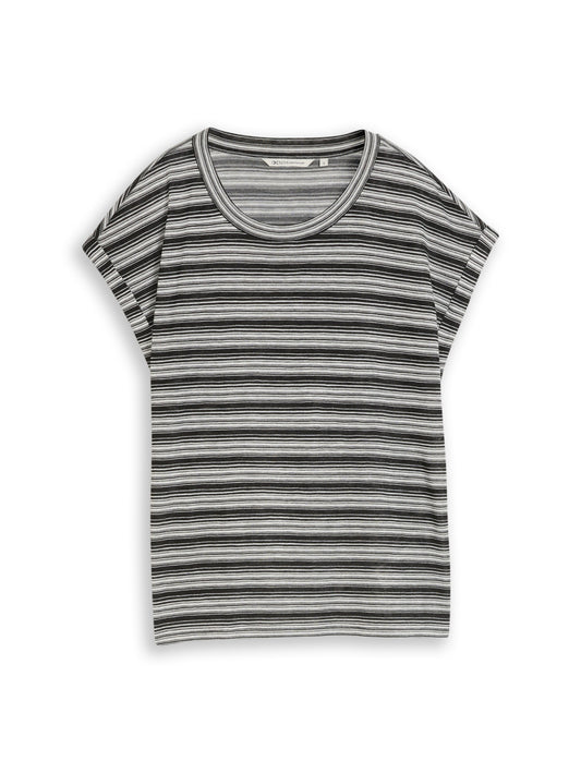 T-Shirt mit Streifenmuster
