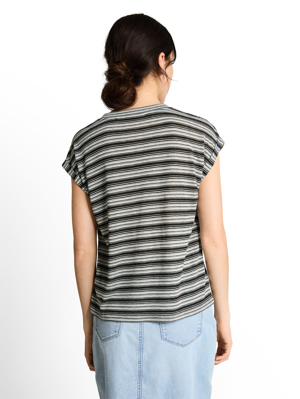 T-Shirt mit Streifenmuster