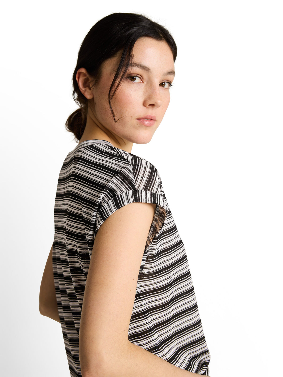 T-Shirt mit Streifenmuster