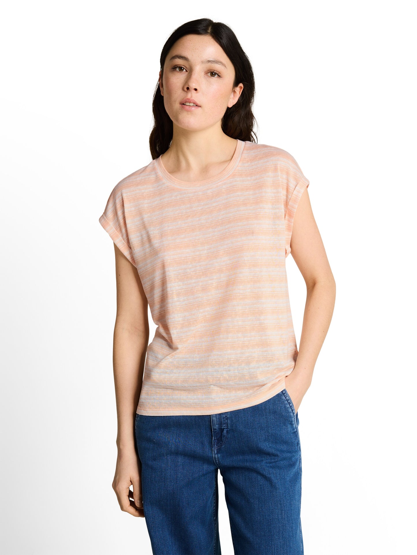 T-Shirt mit Streifenmuster