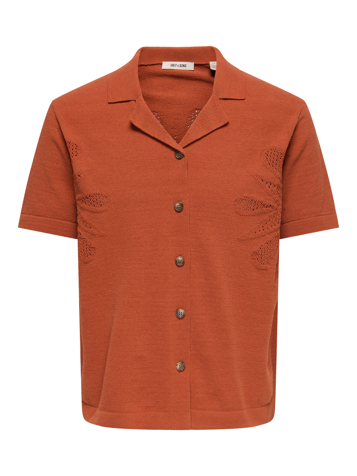 ONSJAM LIFE REG SS SHIRT KNIT
