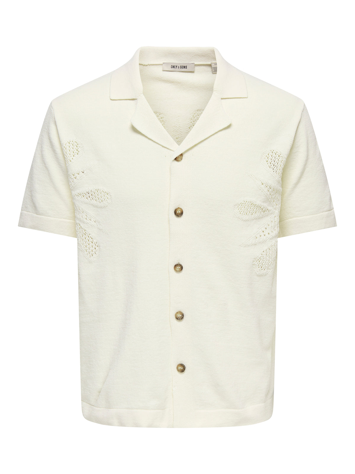 ONSJAM LIFE REG SS SHIRT KNIT