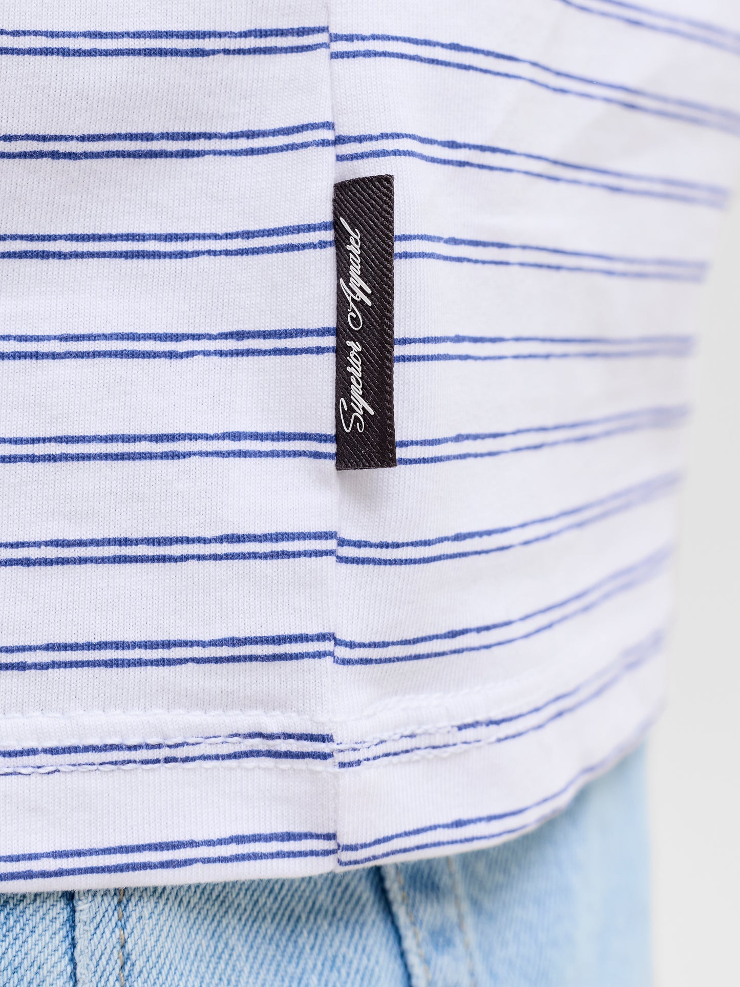 JJDEVIN DAYTONA STRIPED TEE SS CN JNR