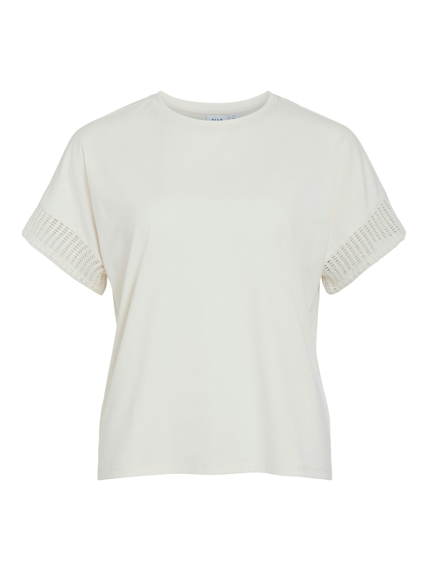 VIZIMA CROCHET O-NECK S/S TOP