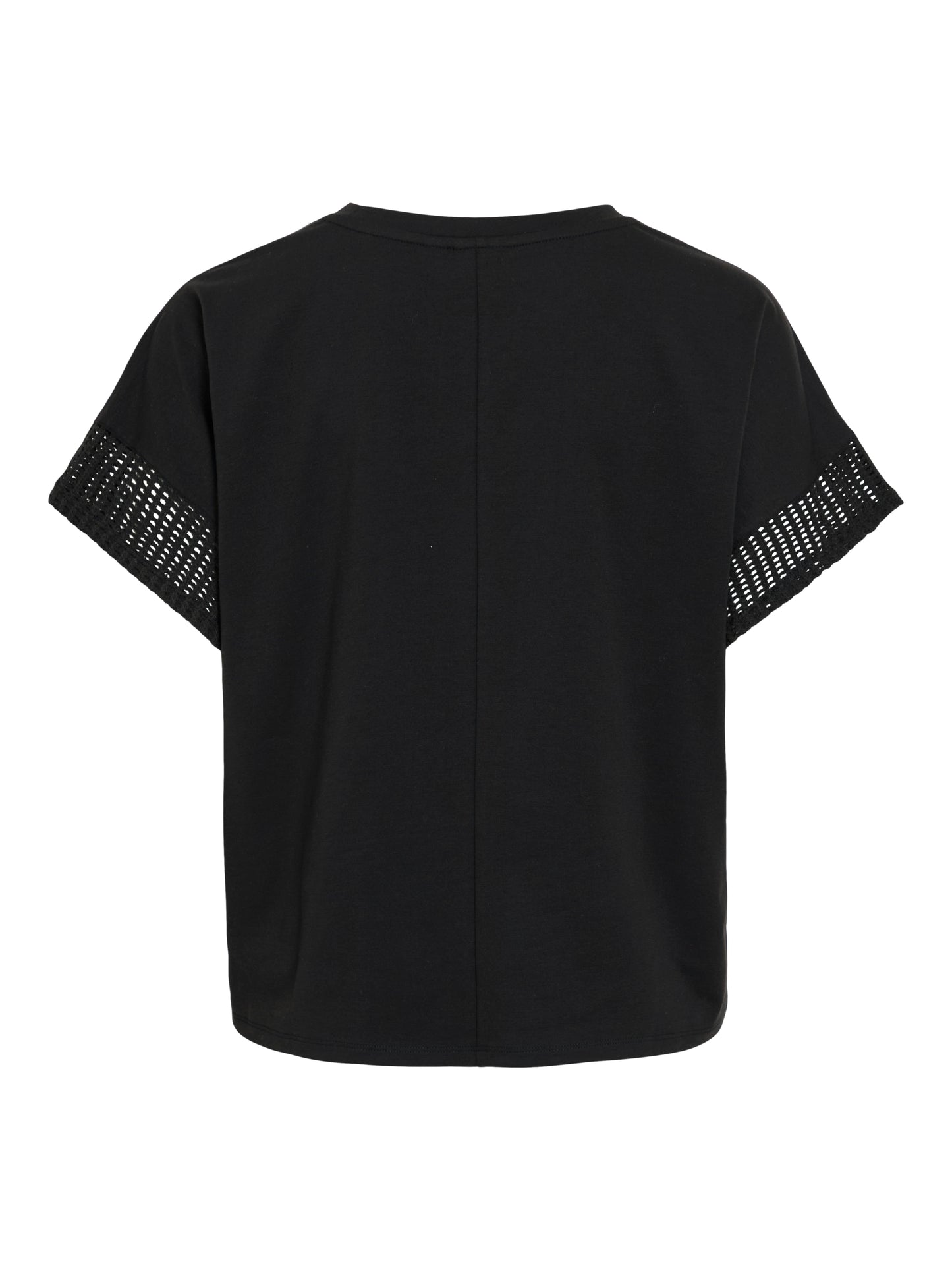 VIZIMA CROCHET O-NECK S/S TOP