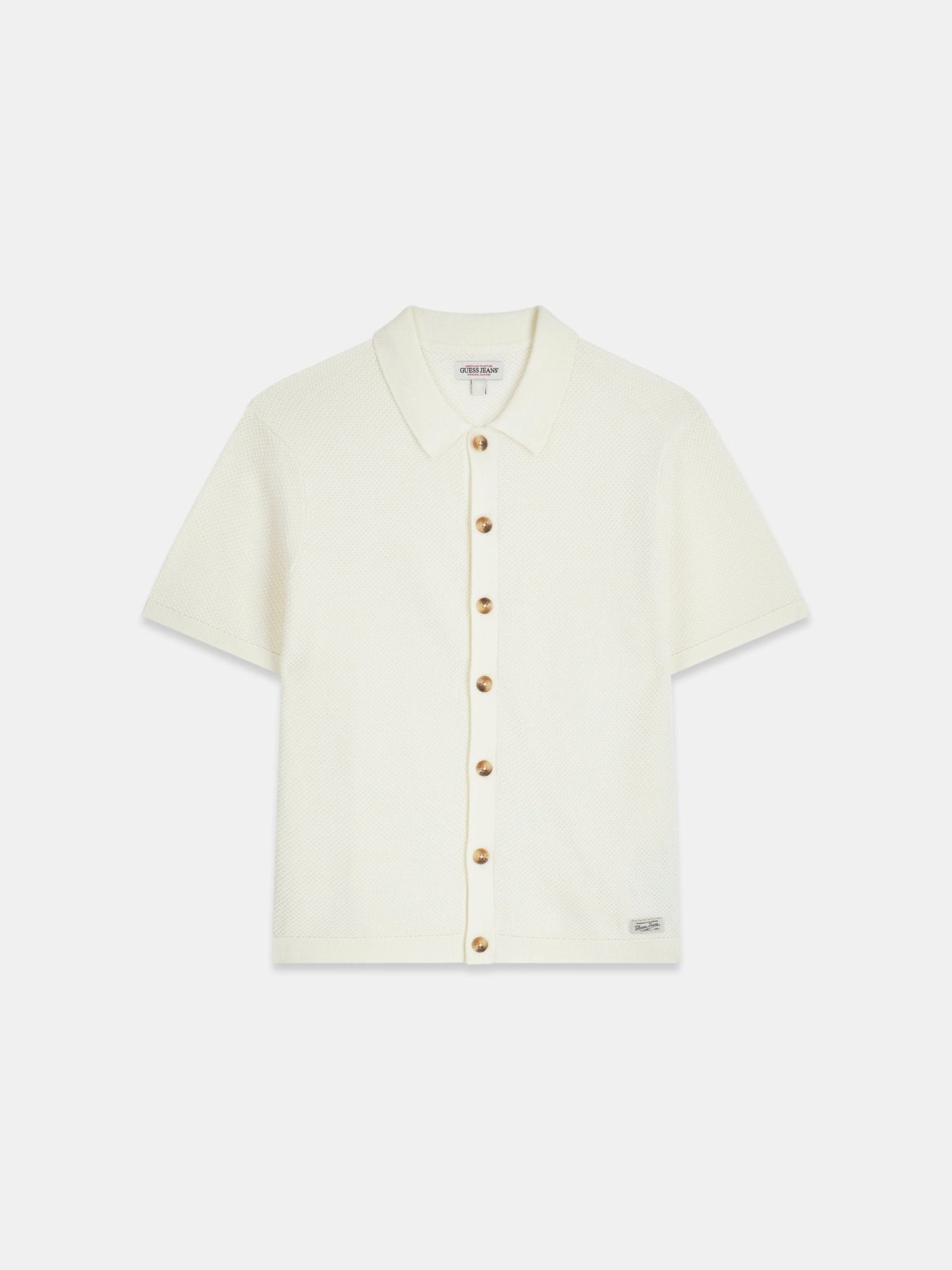 GJ SS BUTTONED POLO SWTR