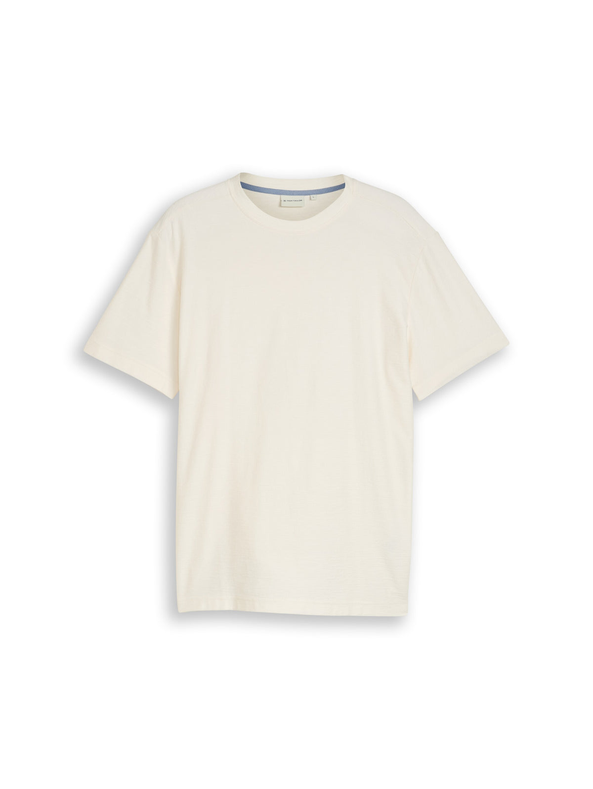 T-Shirt mit Ottoman-Struktur