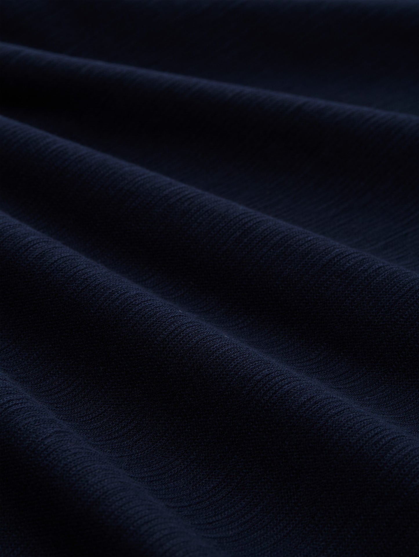 T-Shirt mit Ottoman-Struktur