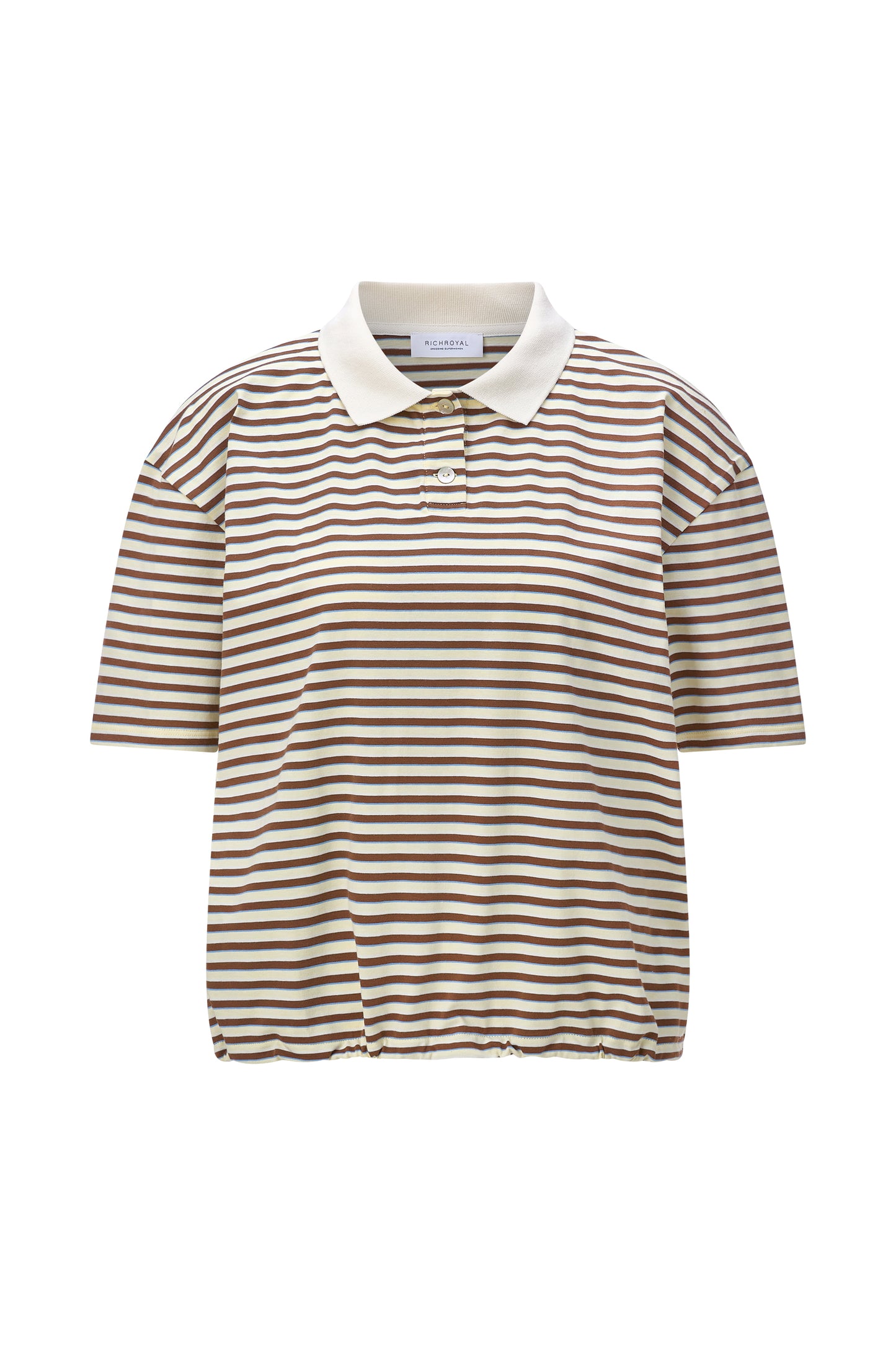 Polo Shirt with Drawstring