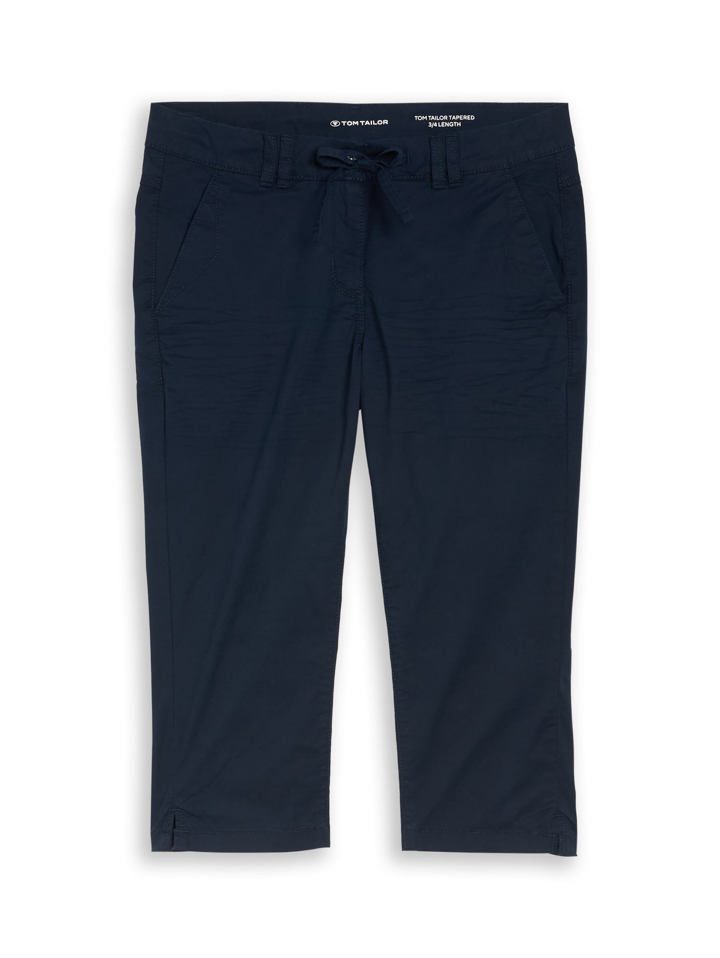 Tapered Relaxed Capri Hose mit Kordelzug