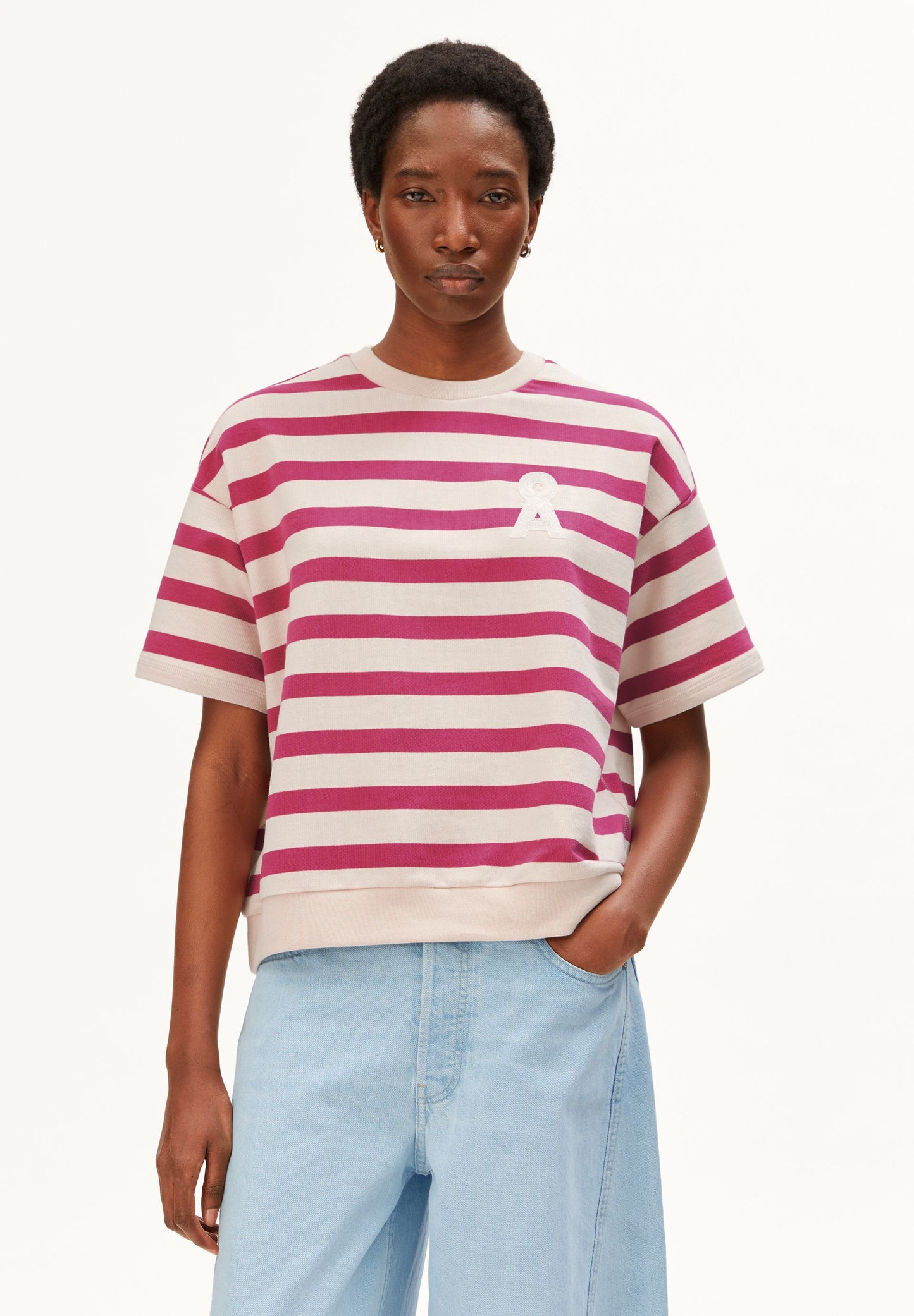 BAMIKAA STRIPE SWEAT