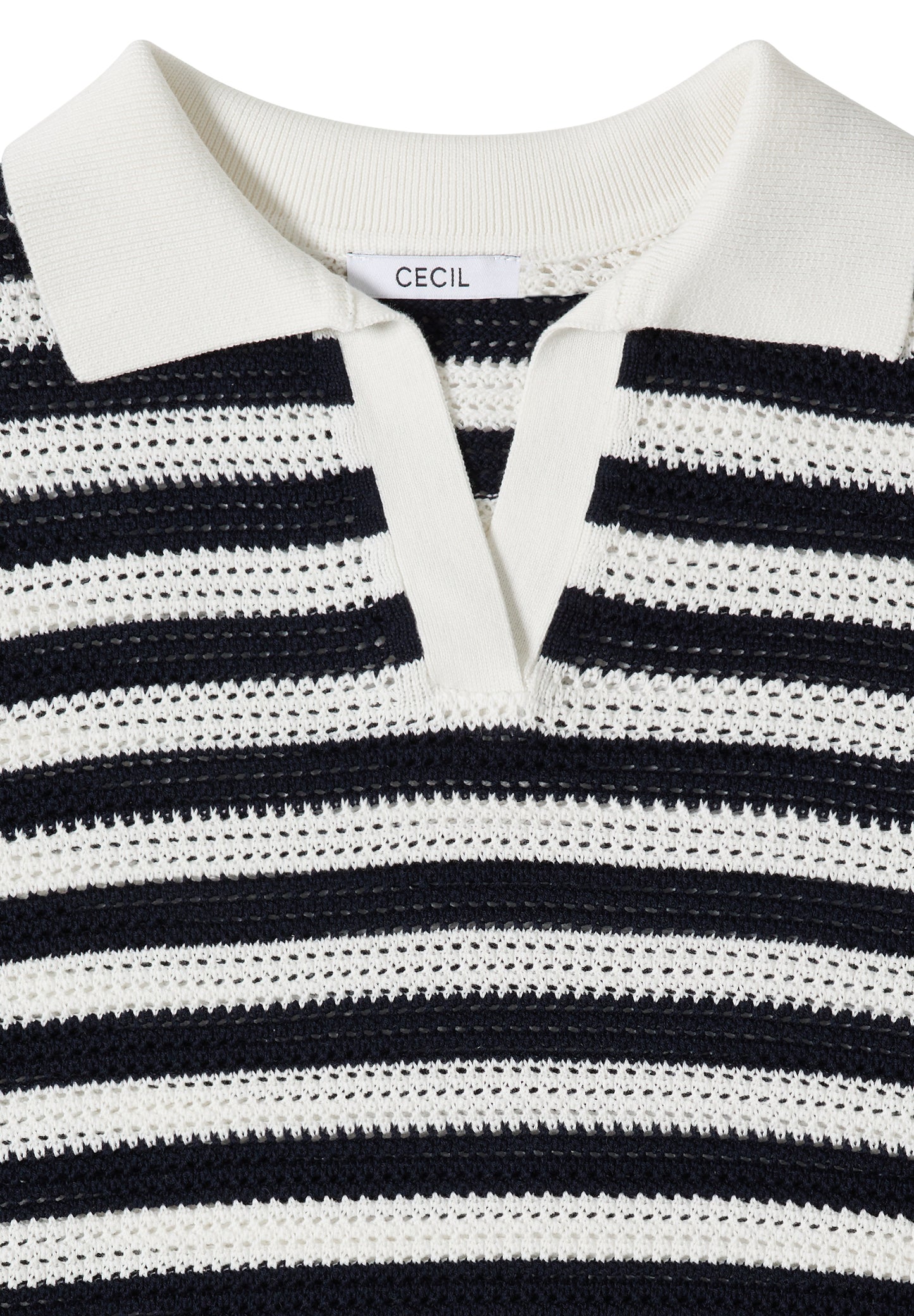 Kurzarm Poloshirt in Mesh-Qualität