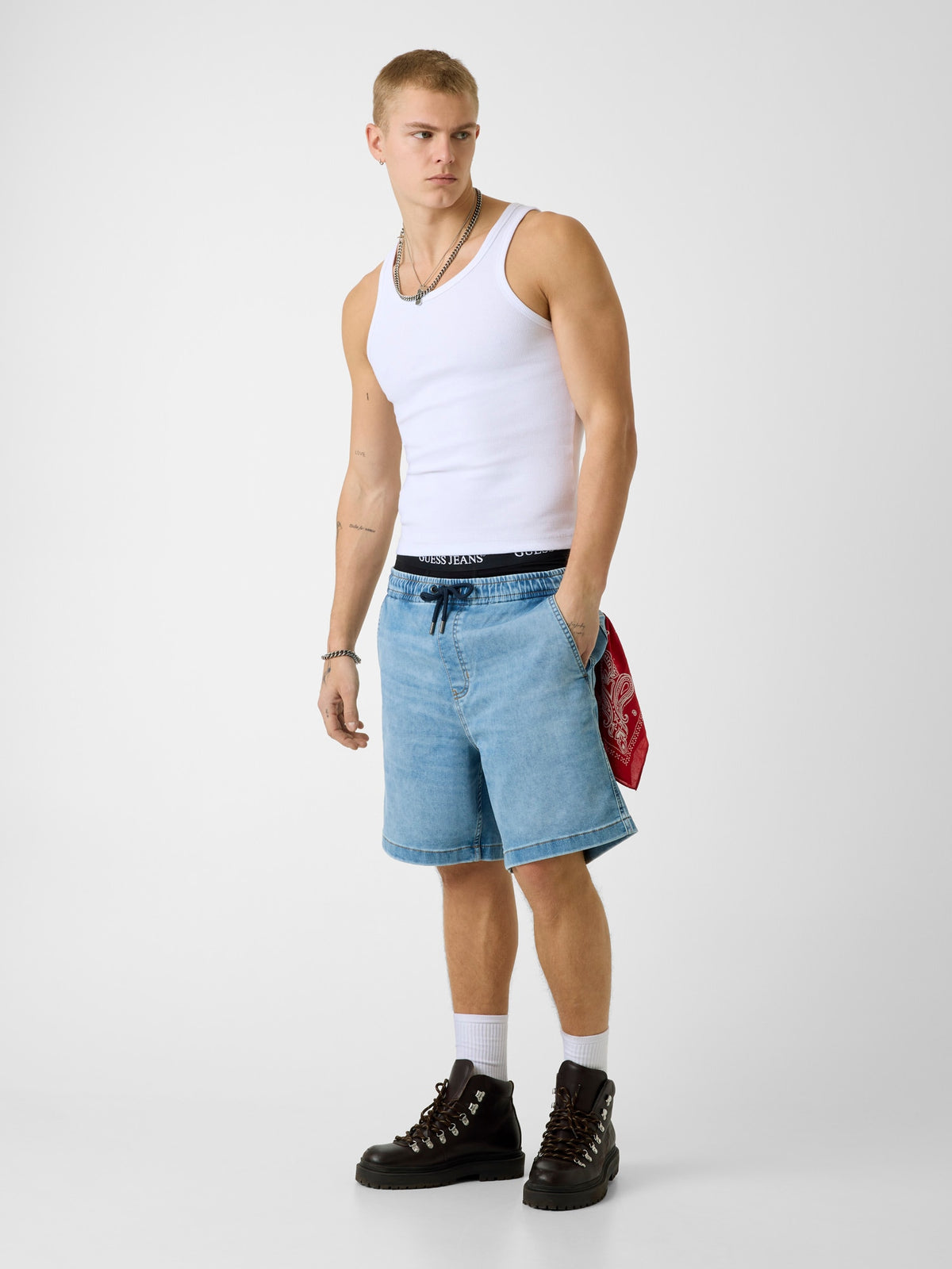 GJ JOGGER DENIM SHORT