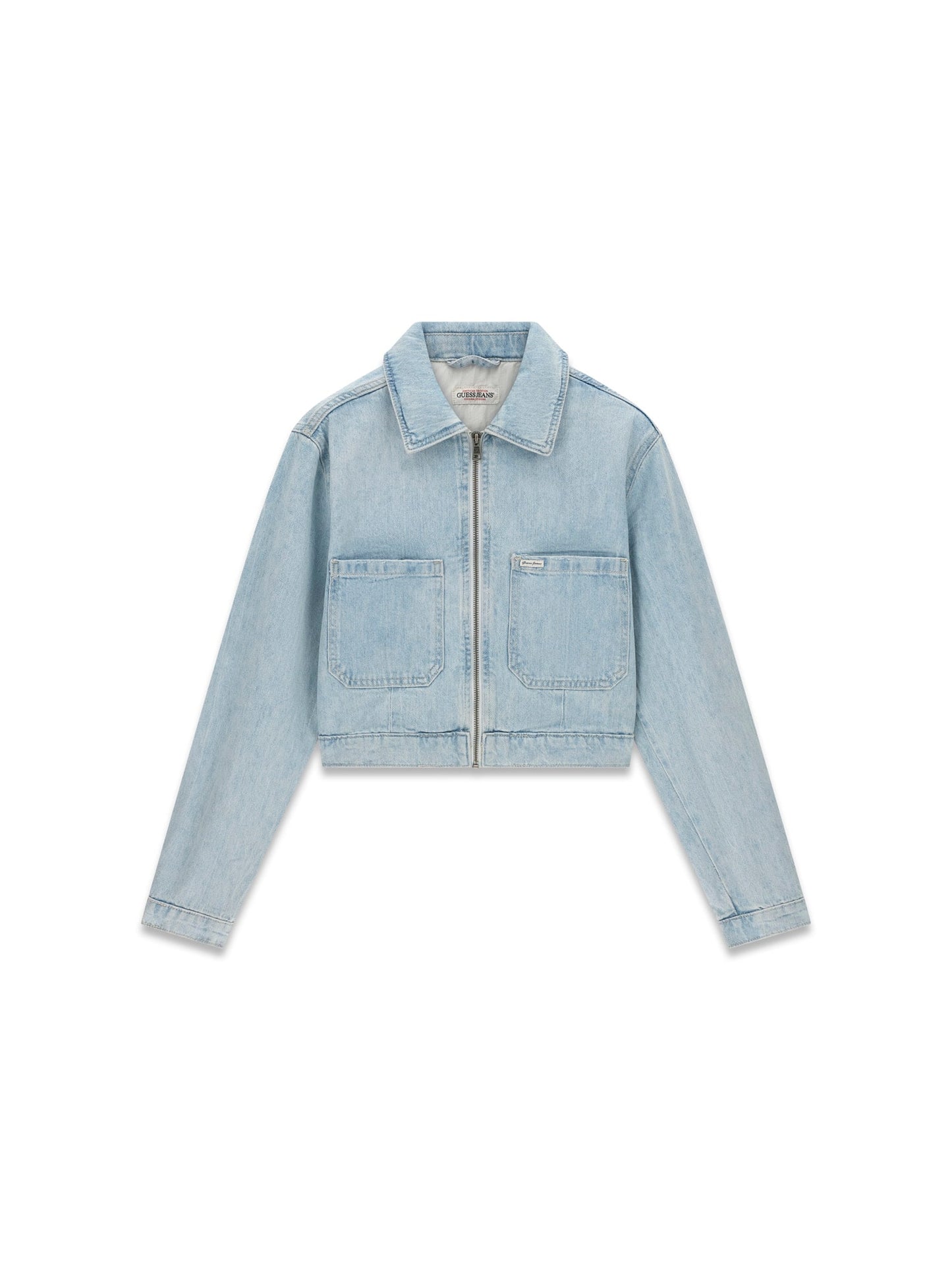 GJ CROPPED ZIPPED TRUCKER