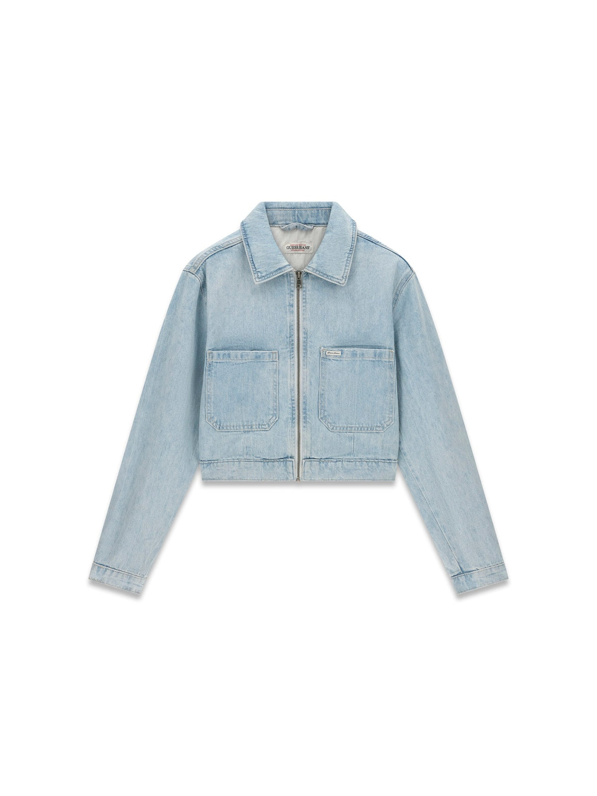 GJ CROPPED ZIPPED TRUCKER