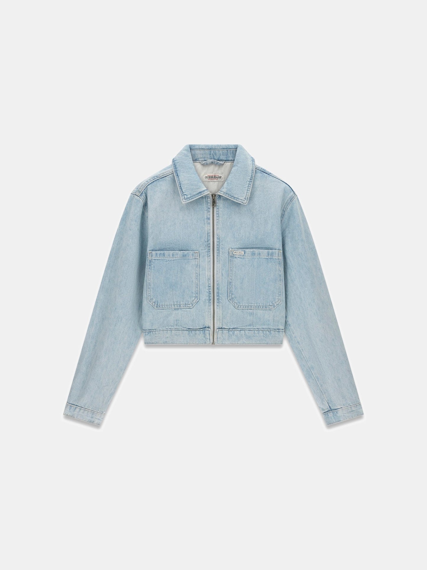 GJ CROPPED ZIPPED TRUCKER