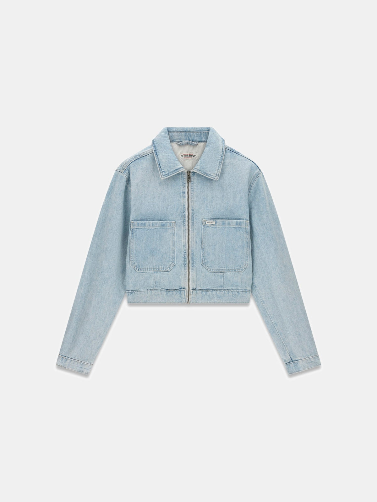 GJ CROPPED ZIPPED TRUCKER
