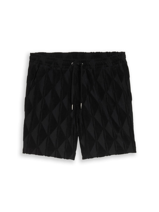 Loose Fit Shorts mit Frottee-Struktur