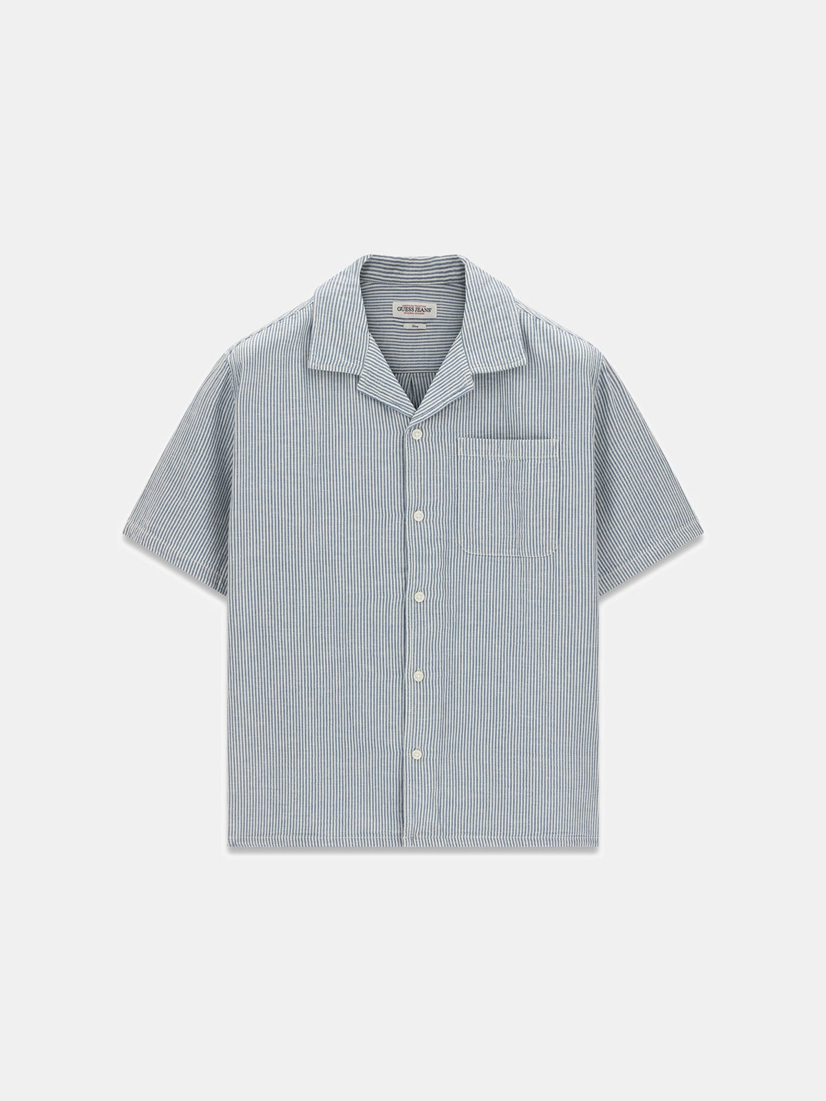 GJ BOXY CROPPED CAMP SHIRT