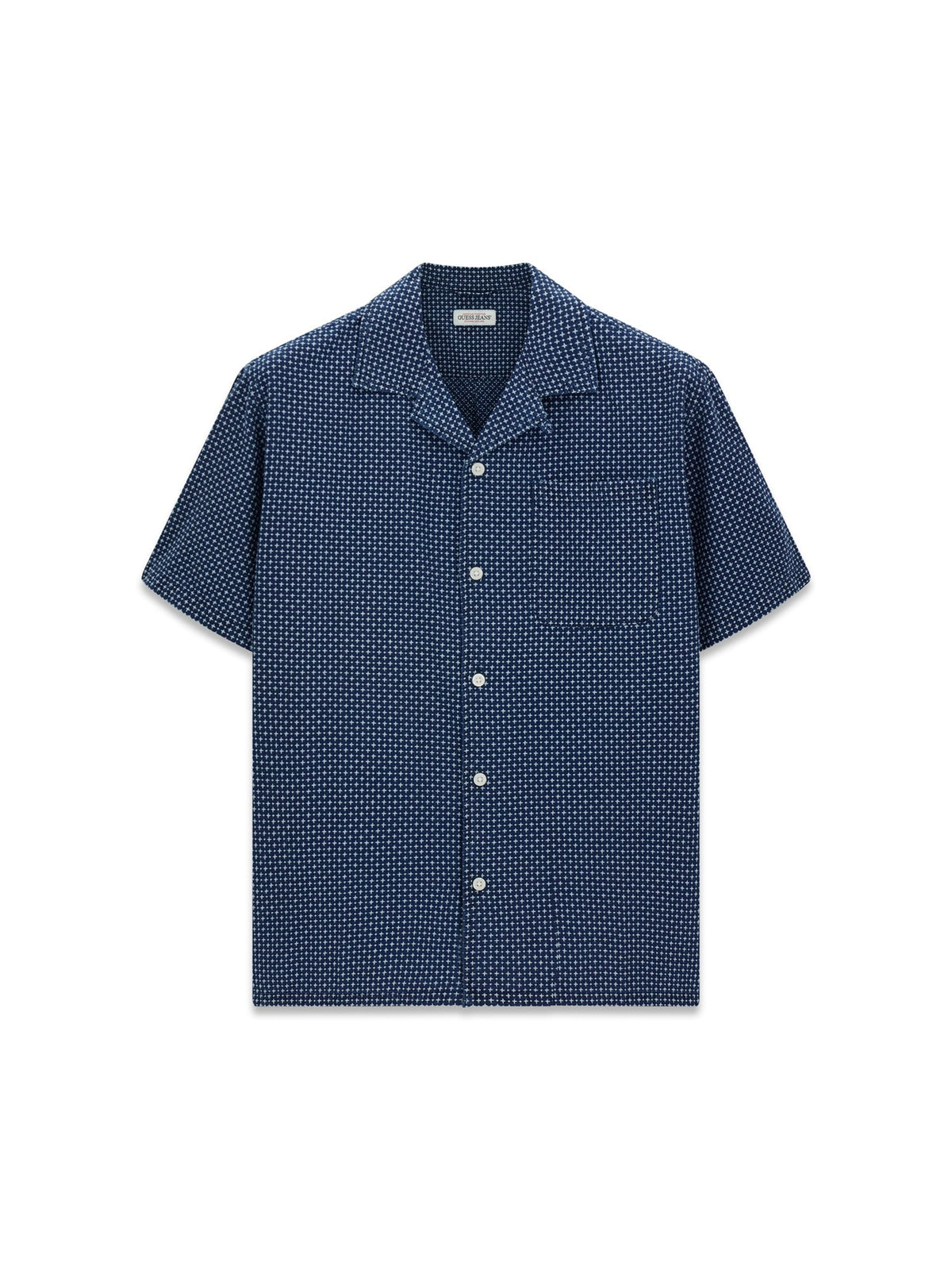 GJ BOXY CROPPED CAMP SHIRT