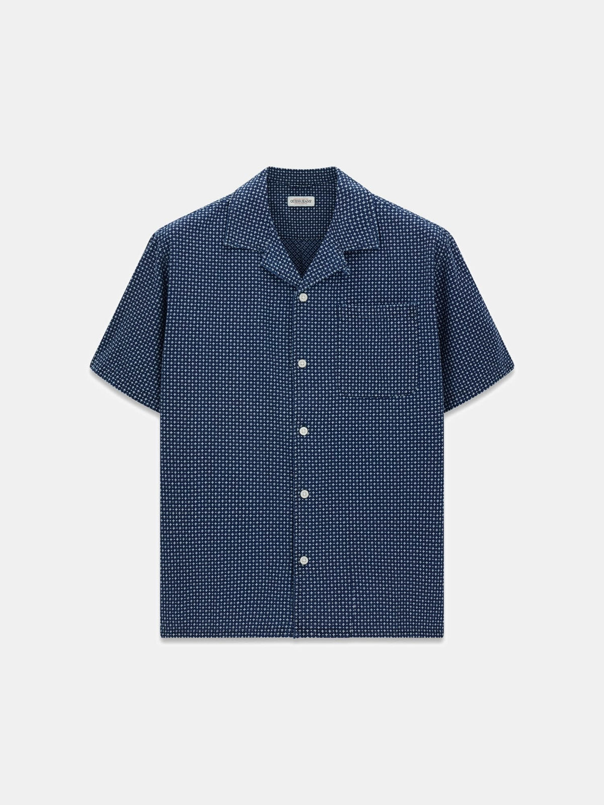 GJ BOXY CROPPED CAMP SHIRT