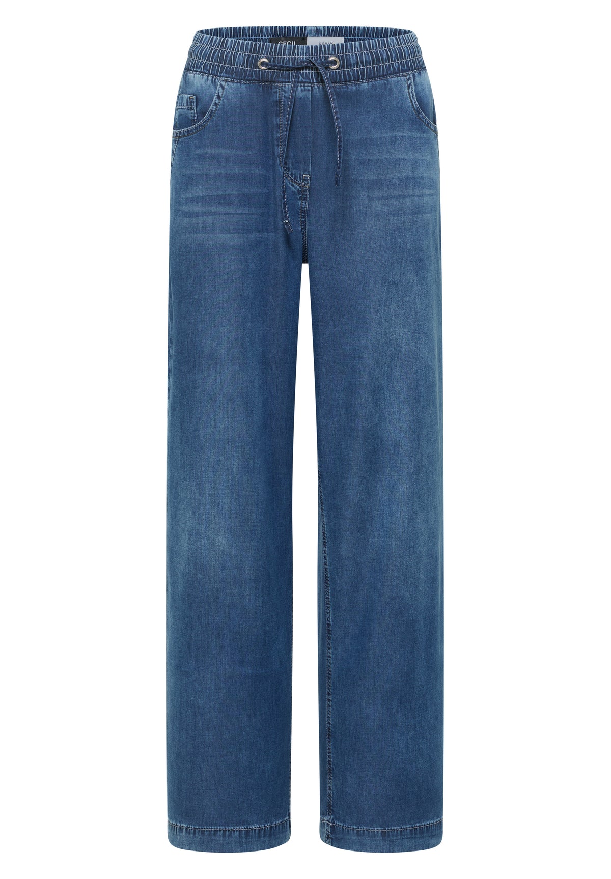 High Waist Wide Leg Jeans im Loose Fit