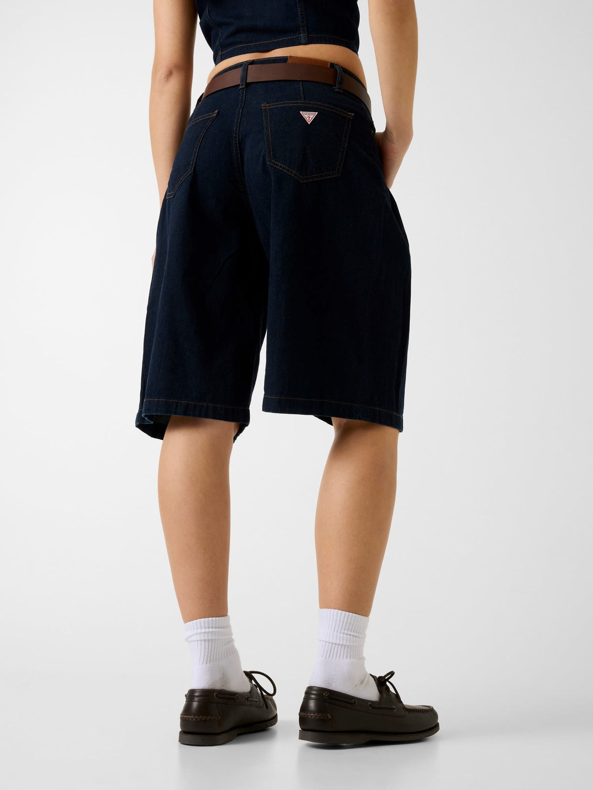 GJ CLASSIC PLEATED BERMUDA