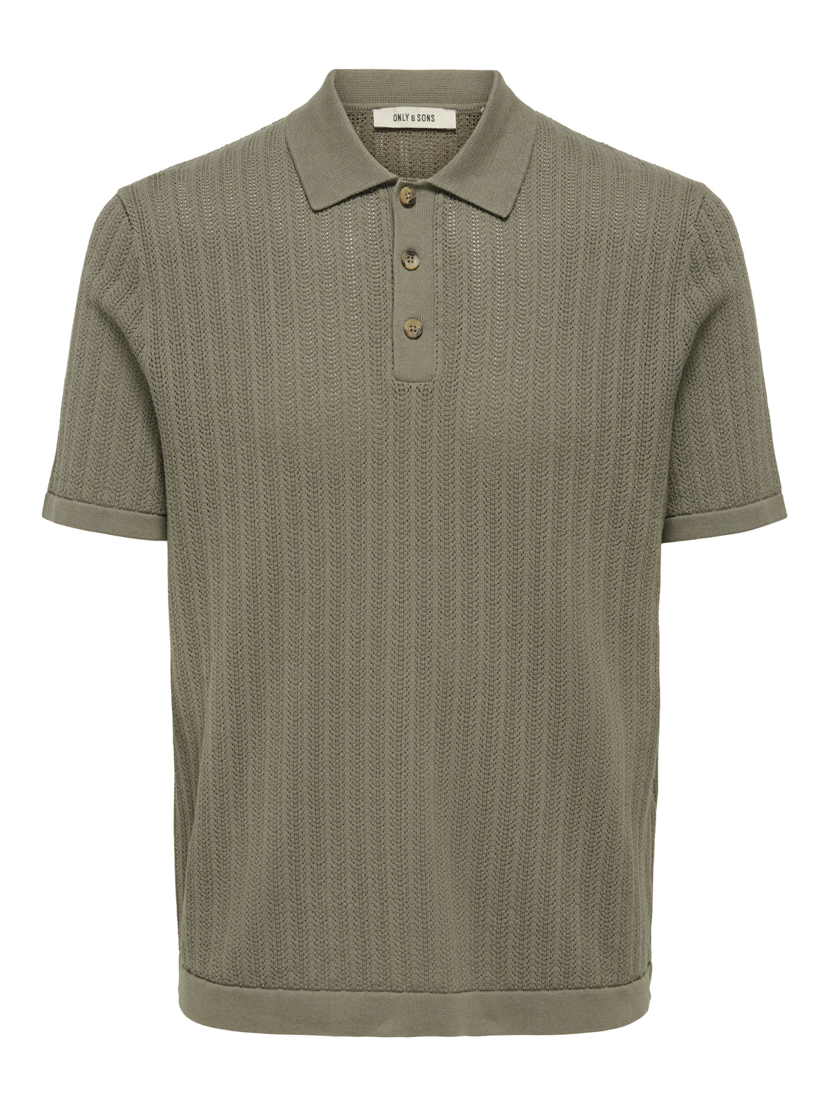 ONSMOON REG 12 SS POLO KNIT NOOS