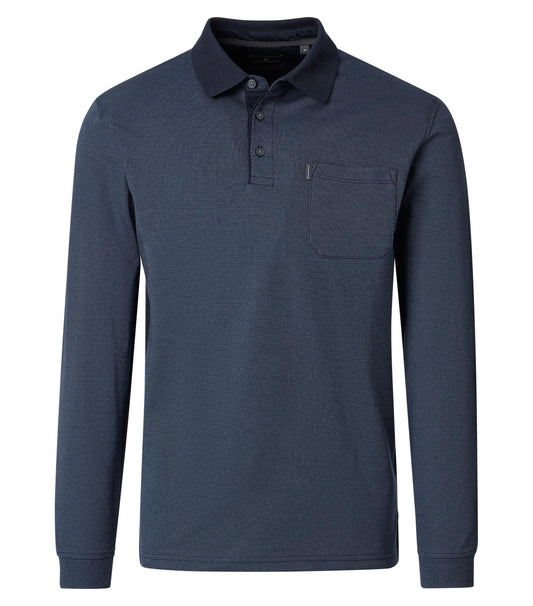 Polo-Shirt Langarm