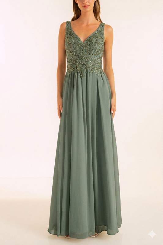 Unique Europe GmbH Kleider festlich9195 antique green