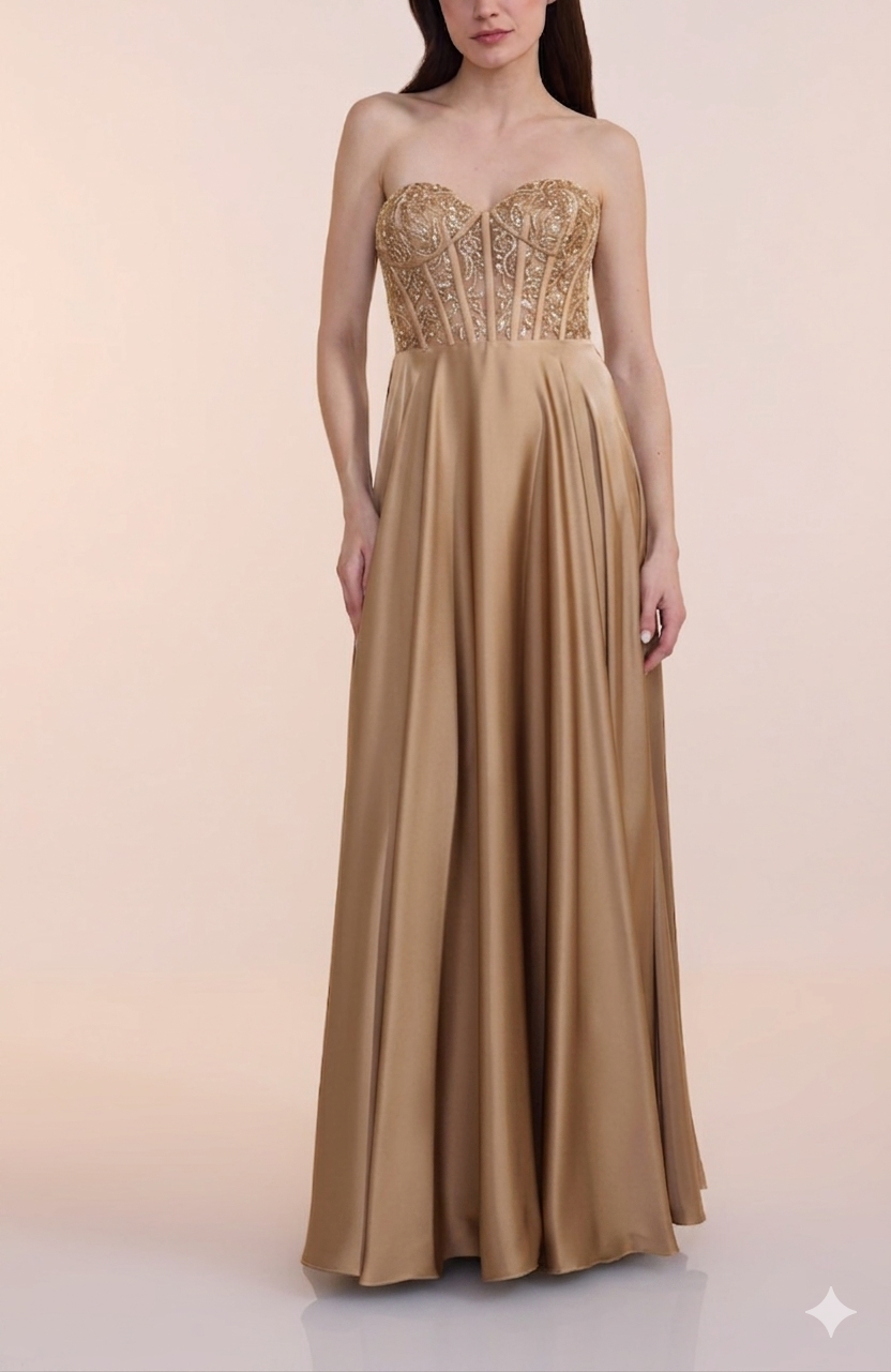 Unique Europe GmbH Kleider festlich9444 desert sand