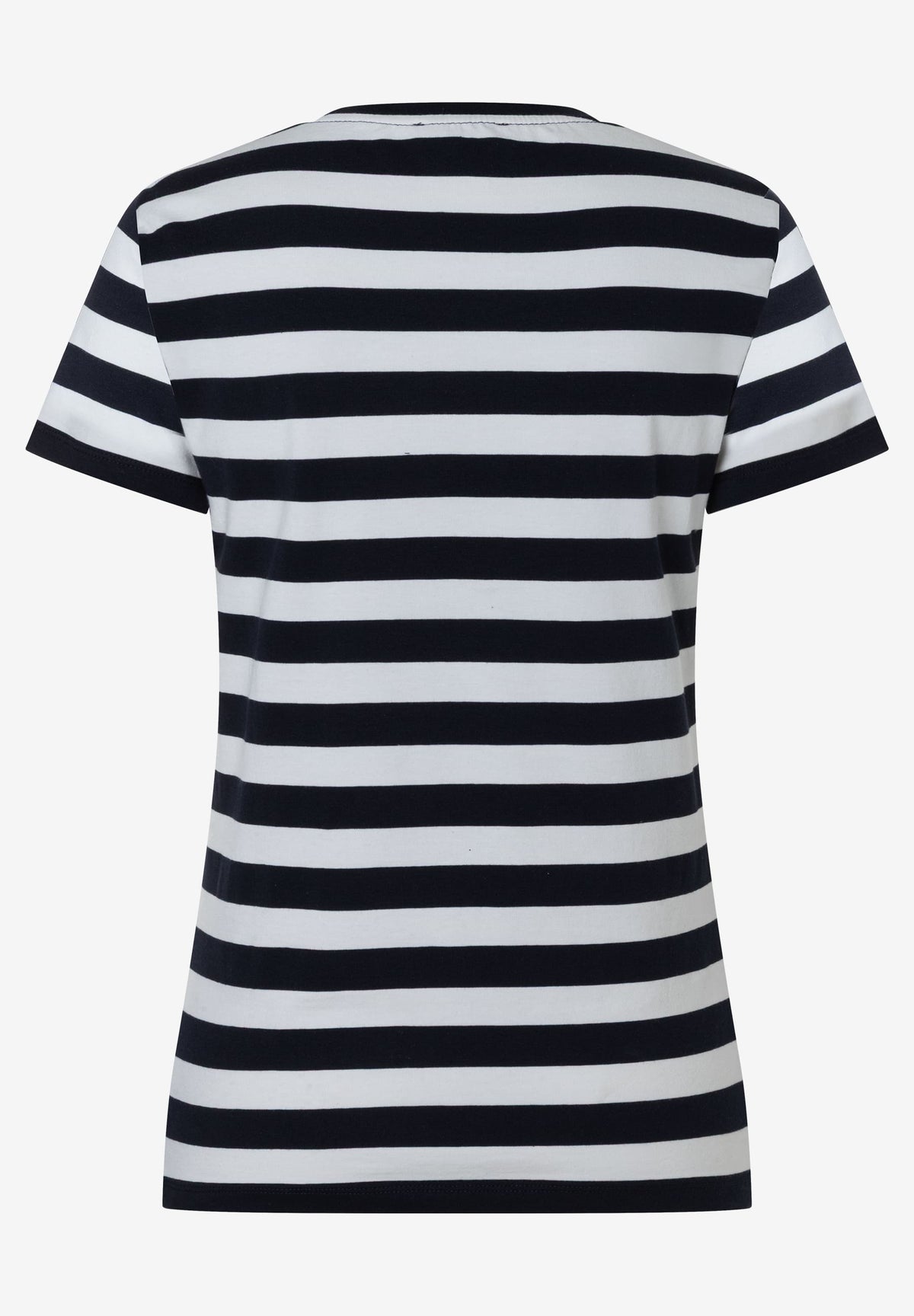 Streifenshirt mit Paillettenroller