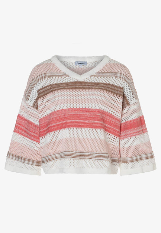 Pullover mit Streifen